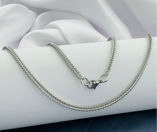 CADENA ACERO INOXIDABLE PLATEADO 60CM