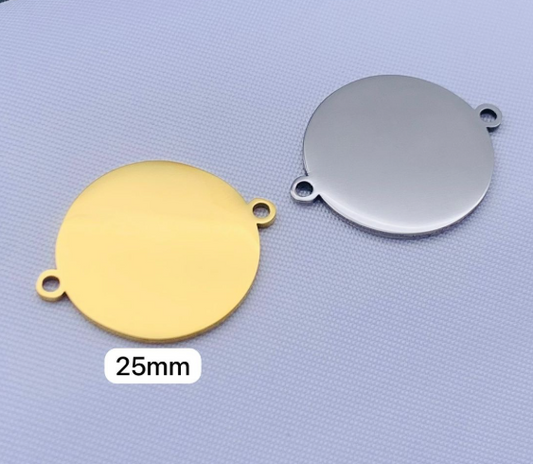 PLACA ACERO INOXIDABLE PULSERA