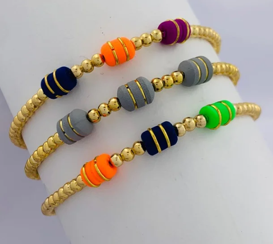 PULSERA RODIO COLORES