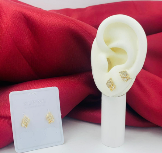 TOPO RODIO HOJA DORADO