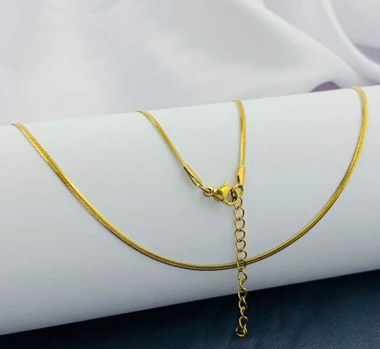 CADENA ACERO INOXIDABLE DORADO 50CM