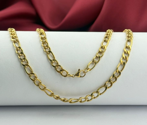 CADENA ACERO INOXIDABLE CARTIER MEDIANA 50-60CM