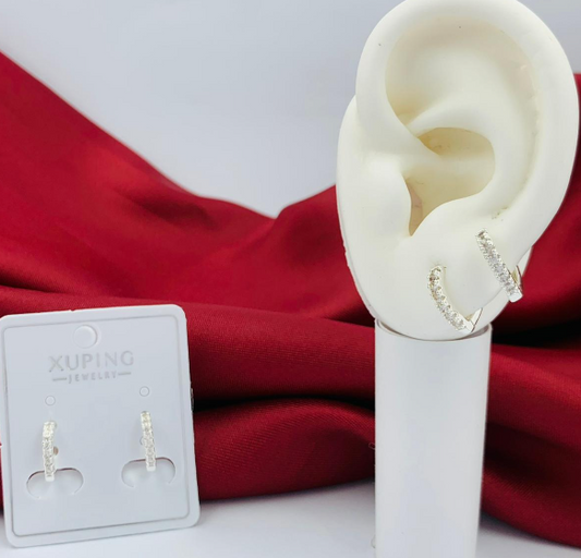 CANDONGA RODIO TRIANGULO CIRCON BLANCO PLATIZADO