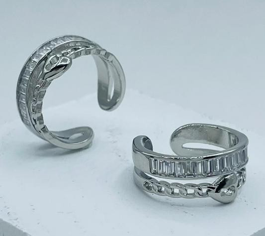 ANILLO RODIO PLATEADO CIRCON CORAZON