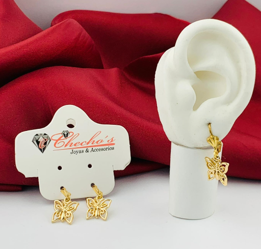 ARETE COVER GOLD COLGANTE MARIPOSA DORADO