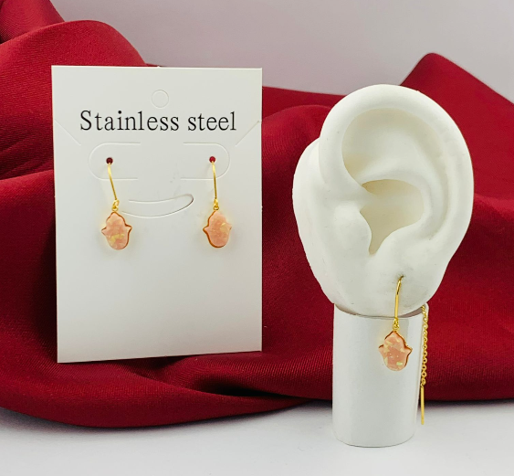 ARETE ACERO INOXIDABLE MANO ROSA