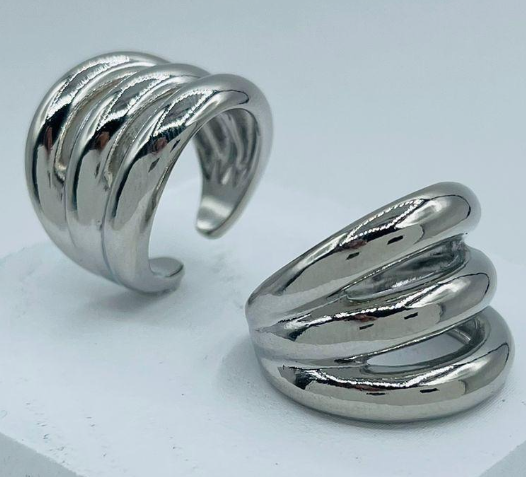 ANILLO RODIO PLATEADO