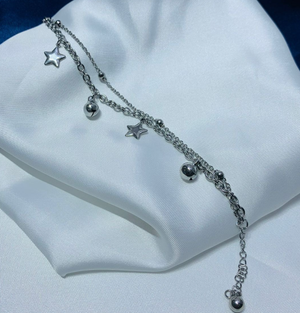 PULSERA ACERO INOXIDABLE PLATEADO