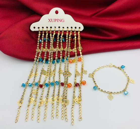 PULSERA COVERGOLD 12 UNIDADES