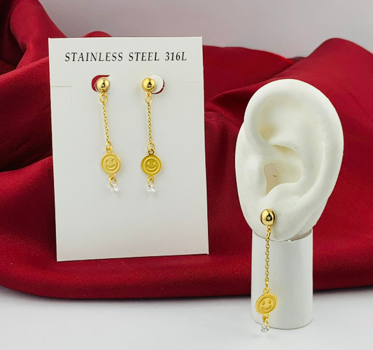 ARETE ACERO INOXIDABLE COLGANTE CARITA FELIZ