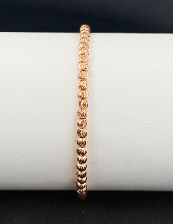 PULSERA RODIO ROSA DIAMANTADO