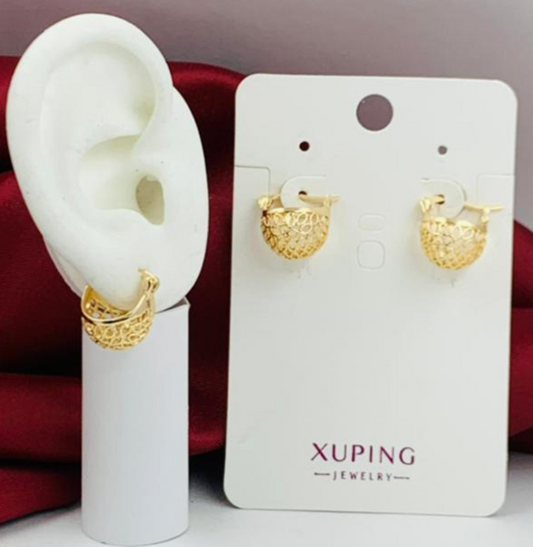 CANDONGA RODIO TIPO FILIGRANA MALLA DORADO