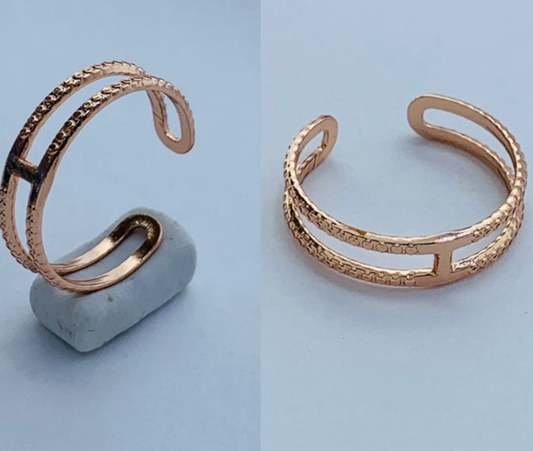 ANILLO ACERO INOXIDABLE ROSA