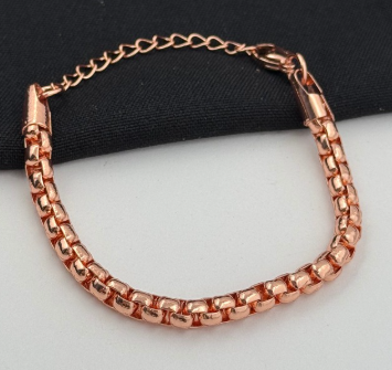 PULSERA ACERO INOXIDABLE ROSA