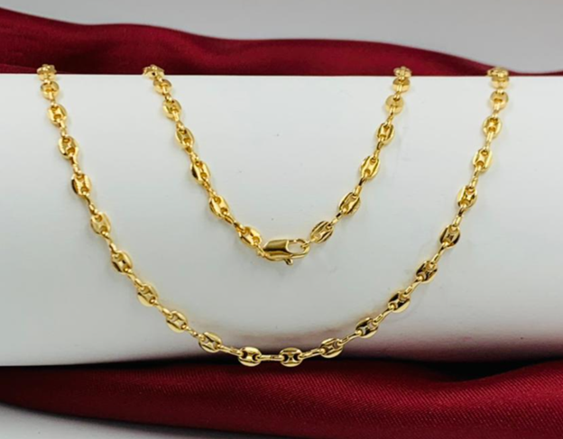 CADENA RODIO GUCCI DORADO 50CM-60CM