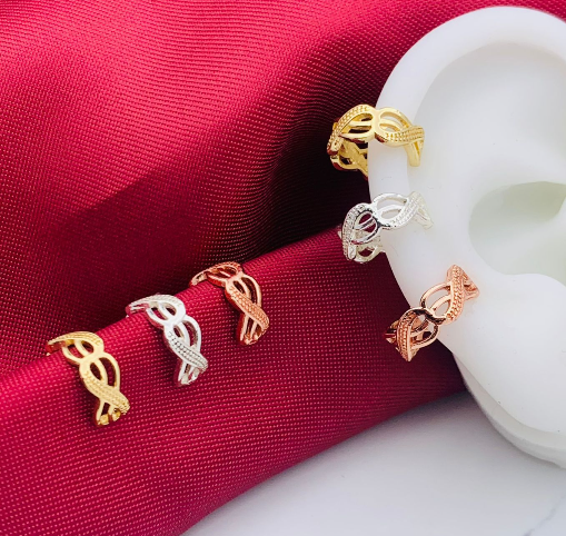 EARCUFF RODIO TRIO 3 OROS