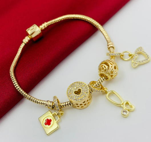 PULSERA PANDORA RODIO MEDICINA