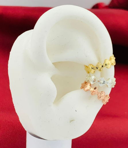 EARCUFF RODIO TRIO 3 OROS