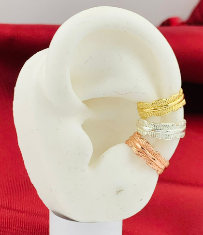 EARCUFF RODIO TRIO 3 OROS