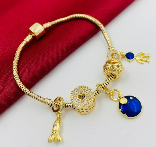 PULSERA PANDORA RODIO MUNDO