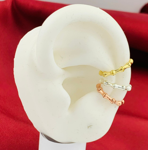 EARCUFF RODIO TRIO 3 COLORES