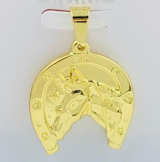 DIJE RODIO CABALLO DORADO