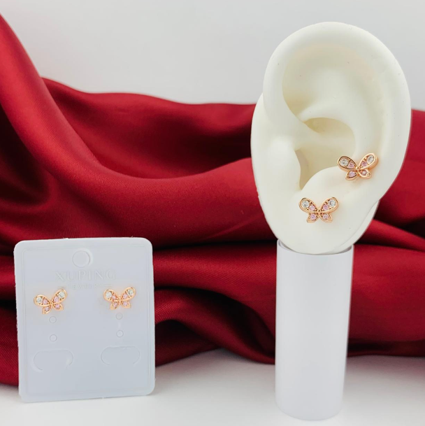 TOPO RODIO ROSA MARIPOSA CIRCON POCO