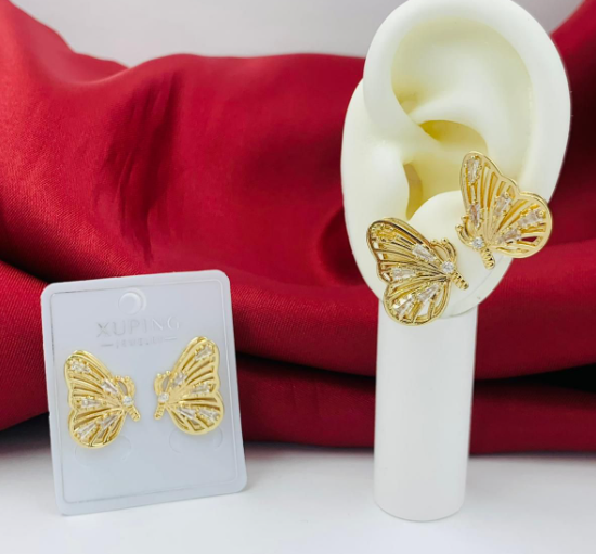 TOPO RODIO MARIPOSA DORADO