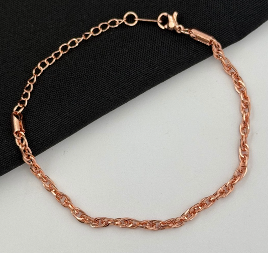 PULSERA ACERO INOXIDABLE ROSA