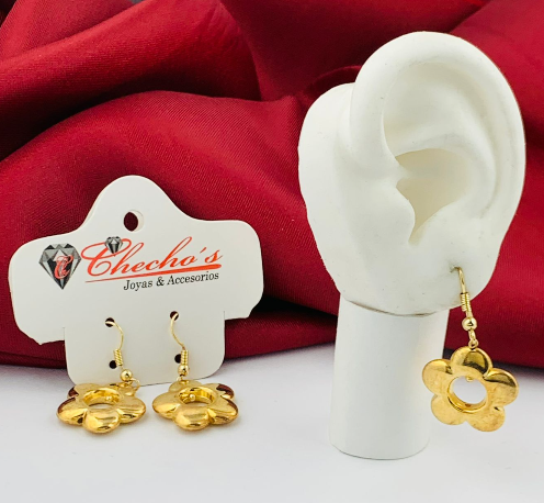ARETE COVER GOLD COLGANTE FLOR DORADO