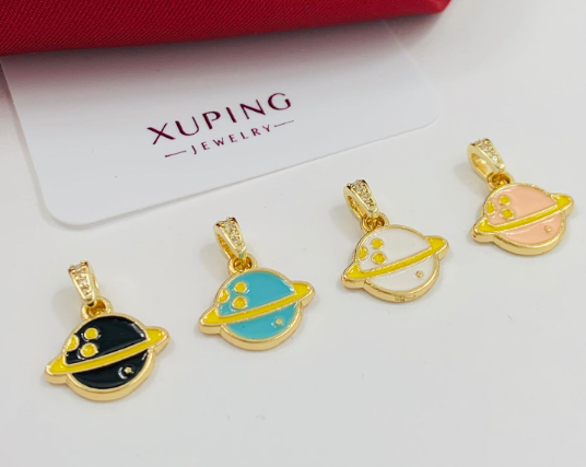 DIJE RODIO PLANETA COLORES