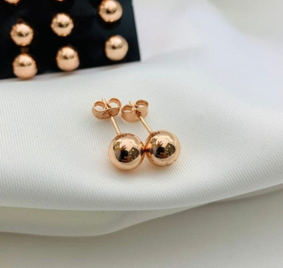 TOPO BALIN ROSA#6 ACERO