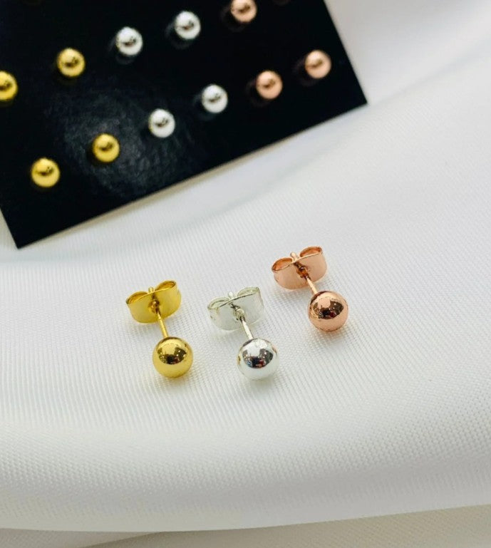 TOPO BALIN 3 OROS #5MM ACERO