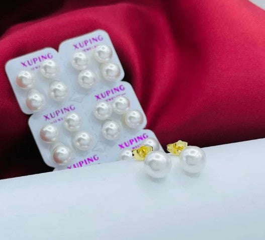 TOPO PERLA RODIO 8MM