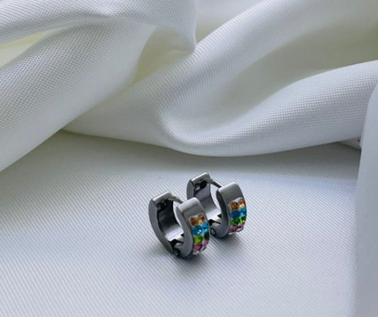 CANDONGA HUGGIES CIRCON COLORES PLATEADA