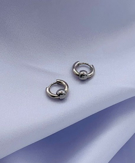 CANDONGA LOOPS BALIN PLATEADA