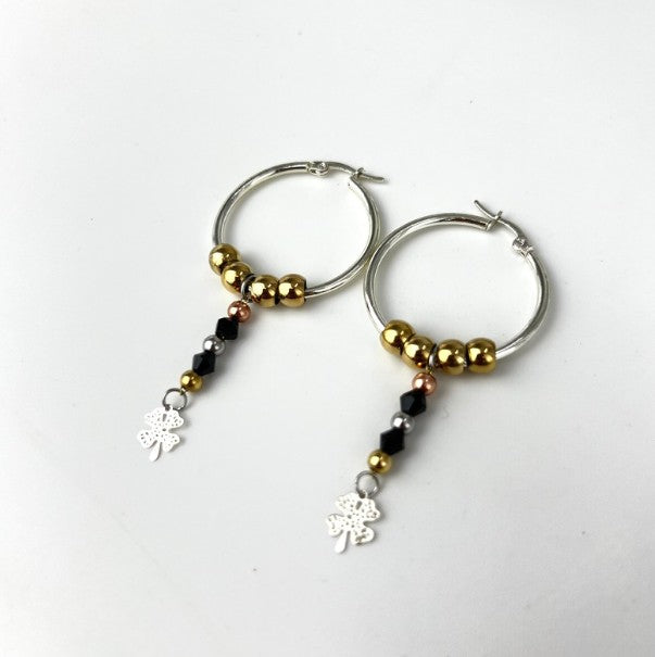 CANDONGA COLGANTE TREBOL PLATIZADA