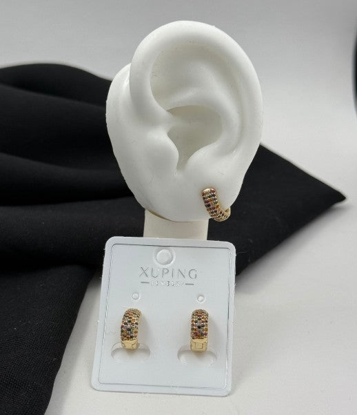 CANDONGA CIRCONES COLORES RODIO DORADO