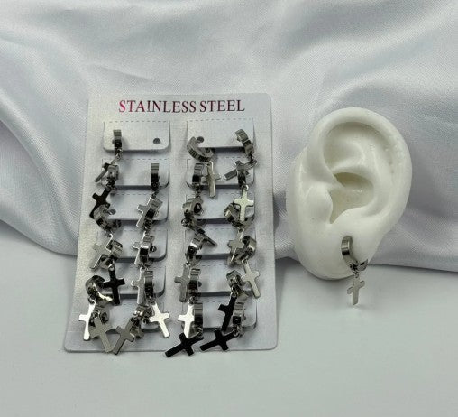 CANDONGA HUGGIES CON CRUZ EN ACERO