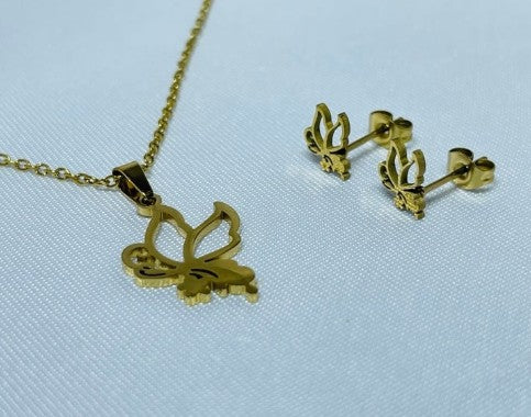 JUEGO ACERO MARIPOSA ACERO