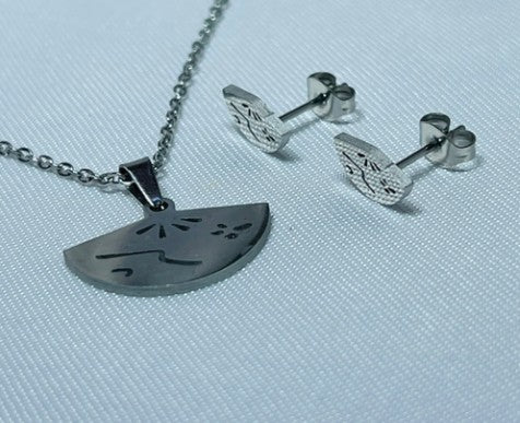 JUEGO ACERO PLATEADO