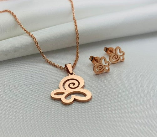 JUEGO MARIPOSA ROSADA