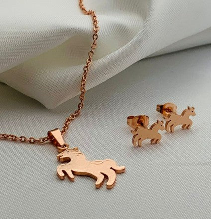 JUEGO CABALLO ROSADO