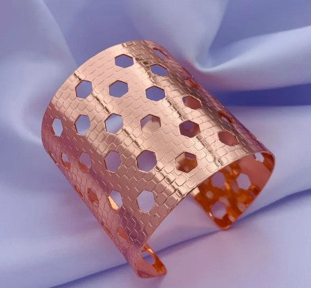 BRAZALETE ROMBOS ROSADO