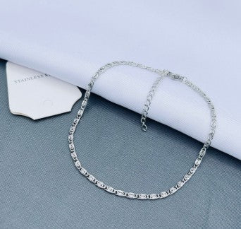 TOBILLERA CARACOL PLATEADA