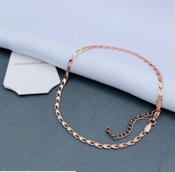 TOBILLERA CANDADO ROSADA