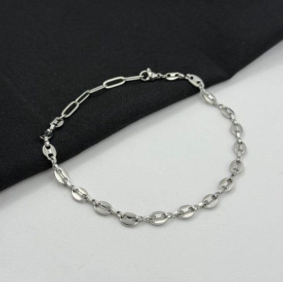 TOBILLERA GUCCI PLATEADA