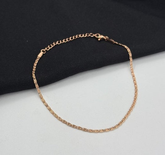 TOBILLERA CARACOL ROSADO