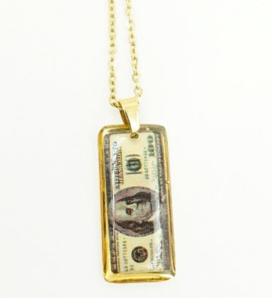 DUO COLLAR DORADO ACERO INOXIDABLE