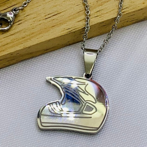 DUO CASCO PLATEADO ACERO INOXIDABLE